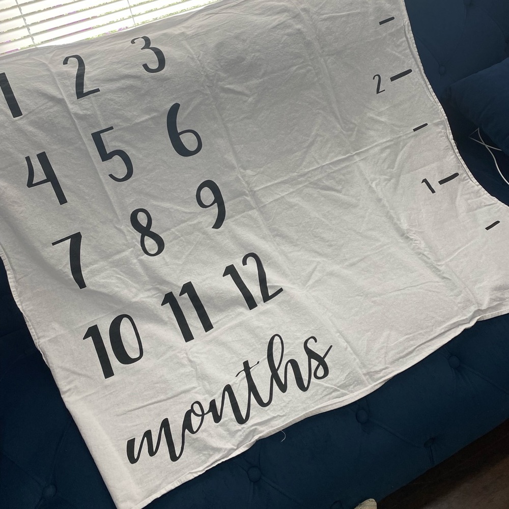 Milestone Blanket for baby